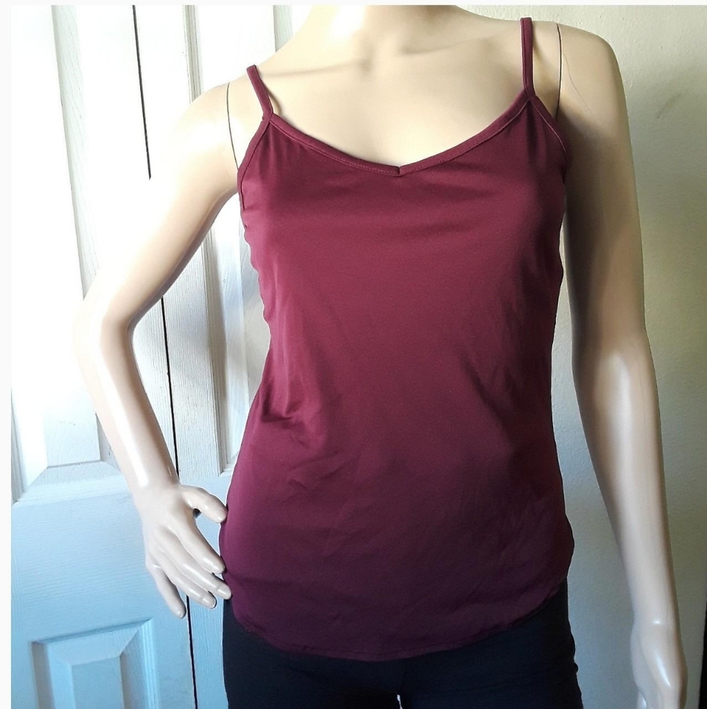 Burgundy Wine Red Tank Top